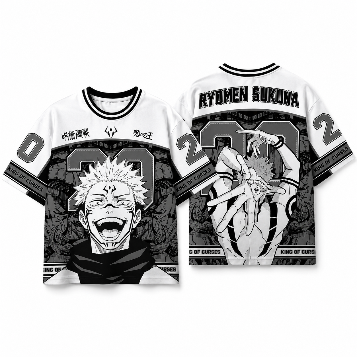 Jujutsu Kaisen Oversized Jerseys