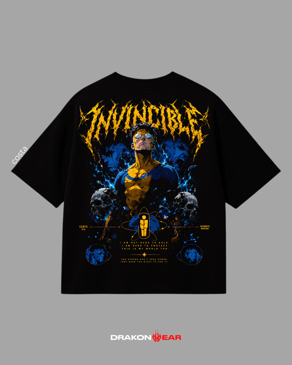 Invincible Series Oversized Shirt